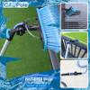 IGADPole 20 FT Water-Fed Washing Kit with Soap-Dispenser, Brush, 10 Squeegee & Cobweb Duster for Windows, Gutters, Solar Panels & Exterior Walls view 2