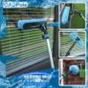 IGADPole 20 FT Water-Fed Washing Kit with Soap-Dispenser, Brush, 10 Squeegee & Cobweb Duster for Windows, Gutters, Solar Panels & Exterior Walls view 3