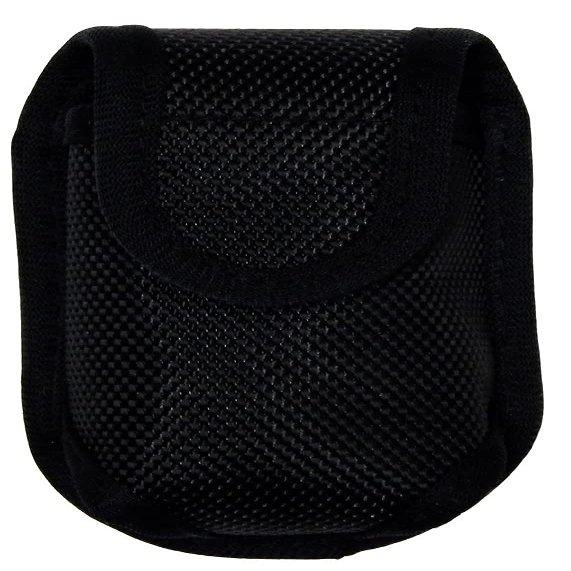2 in1 Canvas Pouch with Rotating Belt Clip + Aluminum Alloy Waterproof Pill Case. The Best 2-in-1, More Convenient and Safer to Carry, for Emergency Aspirin & Nitroglycerin, etc. (BS-Medium)