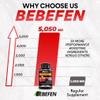 BEBEFEN Berberine Capsules with Black Pepper Extract - 90 Capsules - 3 Month Supply view 4