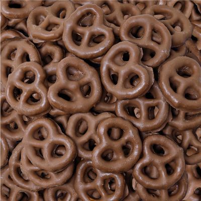 Funtasty Milk Chocolate Covered Pretzels, Sweet and Salty Snack, 22-Ounce Bag