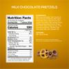 Funtasty Milk Chocolate Covered Pretzels, Sweet and Salty Snack, 22-Ounce Bag view 3
