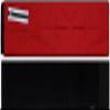 Original size Premium Inivisble Sports Waistband Pouch with Hook-Loop For Tandem Diabetes Care Pump (All Models) (ORWB-P3-RED) view 1