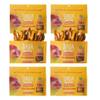 Baja Snacks Dried Mango - USDA Organic Dried Mango No Sugar Added, Naturally Sweet, Vegan, Gluten Free, Healthy Non GMO Snack, Organic Dried Mango Unsweetened and Unsulfured - 3 oz (Pack of 6) view 1