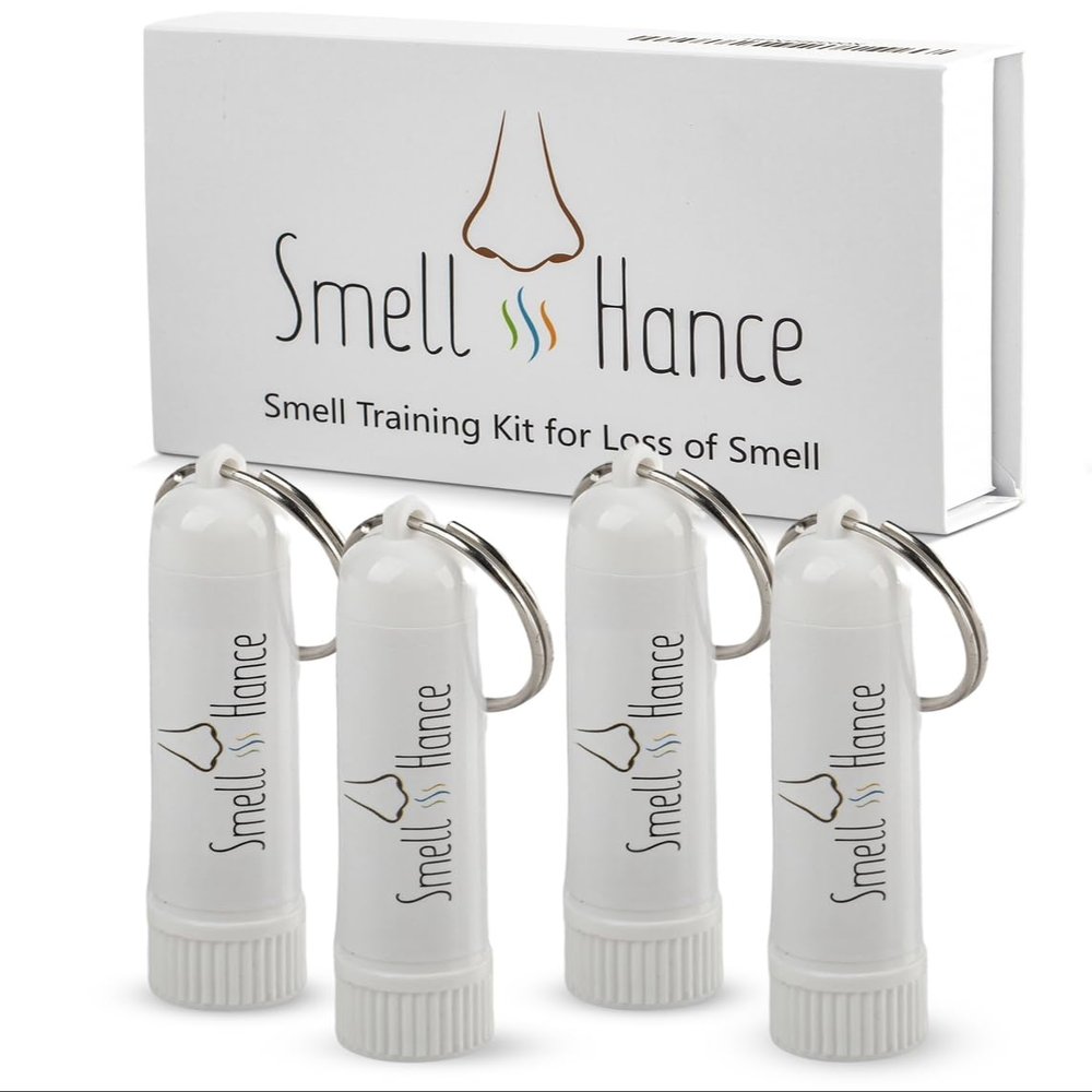 SmellHance - Smell Training Kit for Loss of Smell- 4 Pack Aromatherapy-Inhaler Set-Anosmia