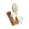 Custom Name Baby Bathing Comb Baby Care Hair Brush Pure Natural Wool Wood Comb Newborn Massager Baby Shower and Registry Gift (Standard, 03) view 1
