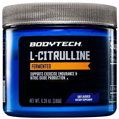 BODYTECH Fermented L-Citrulline 3000mg - Supports Exercise Endurance, Nitric Oxide Production & Blood Flow (6.35 oz)