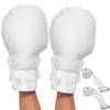 Medical Double Security Mitts - One Size Fits All Hand Restraint Gloves for Elderly & Medical Procedures -Made With Extra Padding for Comfort & Protection - Includes Bed Restraints - 2 Gloves view 1