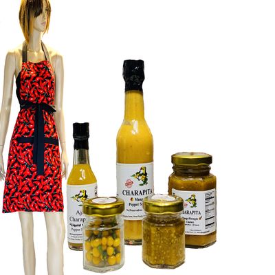 Aji Charapita Premium Gift Set (Apron Size L)
