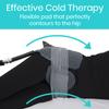 Vive Cold Therapy Machine Replacement Pads for Hip - Flexible Ergonomic Reusable Padding for Ice Cold Therapy - Pain Relief System - Hip Adjustable Device Accessory to Reduce Swelling (Pads Only) view 3
