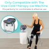 Vive Cold Therapy Machine Replacement Pads for Knee - Flexible Ergonomic Reusable Padding for Ice Cold Therapy - Pain Relief System - Knee Adjustable Device Accessory to Reduce Swelling (Pads Only) view 2