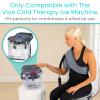 Vive Cold Therapy Machine Replacement Pads For Shoulder - Flexible Ergonomic Reusable Padding for Ice Therapy - Pain Relief System - Shoulder Adjustable Device Accessory to Reduce Swelling (Pads Only) view 2