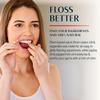 Better & Better Natural Floss in Refillable Glass Jar | Waxed & Zero Plastic Oral Care - 100% Plant-Based, Vegan, Eco and Non Toxic Dental Floss, 1 Spool view 4