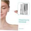 Ear Wax Removal Kit Ear Cleaner 6 Piece Stainless Steel and Portable Storage Box Anytime Anywhere Black view 4