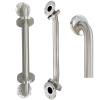 18 Inch Shower Grab Bar 2 Pack Brushed Nickel SUS304 Safety Bathroom Grab Bars with Concealed Screws, 500lbs Support Assist Bath Handle Balance Bar for Handicap Elderly Pregnant view 1