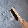 Practical Bed Brush Cleaning Brown Brush Duster Wooden Handle Large Surface Soft Bristles view 3