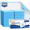 100 Count Disposable Beds Pads,23"x36" Waterproof Adults Incontinence Chucks Underpads,Absorbent Leakproof Pee Pads for Kids,Elderly,Extra Large Dog Puppy Training Pad,Baby Changing Liner view 1