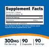 Nutricost Benfotiamine 300mg, 90 Capsules - Gluten Free, Non-GMO, and Vegetarian Friendly Fat Soluble Vitamin B1 view 2