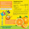 Alfa Vitamins Vitamin C Gummies for Kids with 250mg, Immune System Support, Daily antioxidant for Kids, Natural Orange Flavor - 60 Gummies view 2