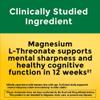 Nature Made Magnesium L-Threonate with Vitamin C & Vitamin D3, Provides 130 mg of Mag from 1800 mg Magnesium L Threonate, Cognitive Support Magnesium Supplement, 90 Capsules, 30 Day Supply view 2