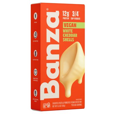 Banza Shells Mac N Chs Wht Chd 5.5 OZ