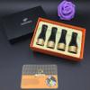 4 Sizes Cigar Nozzle Holder Pure Copper Resin Sculpture Pattern Cigar Pipe Set (Vintage Copper) view 3
