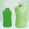 (2 liters) Rubber hot Water Bottle, Suitable for Relieve Neck and Shoulder Pain, Cold and hot Packaging Suitable for hyperthermia and Warming Hands and feet (with Cloth Cover). view 1