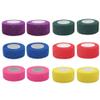 [12 Pack-1" x5Yards] MINGYUE Self Adhesive Bandage Wrap,Athletic Tape,Sports Tape,Wrist and Ankle Wrap Tape,Cohesive Bandage for Vet Tape(Multi-Color 02) view 1