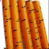 20 Individual Reusable Plastic Halloween Flying Bat Straws (9 inches) view 1