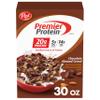 Post Premier Protein Chocolate Almond Cereal, Chocolatey Protein Cereal Flakes with Sliced Almonds, Contains 20g of Protein Per Serving, 30 OZ Box view 1
