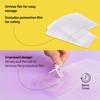 Decvel 2x2x2 inches Clear Favor Boxes (50 Pack) - Plastic Clear Boxes for Treats, Mini Gift, Small Candy - Macaron Box - Wedding, Party Favor Box view 3