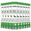 Think Jerky Jalapeno Beef Sticks, Gluten and Sugar Free, No Nitrates, Keto Paleo Friendly High Protein Low Carb Meat Snack - 1.0 oz Sticks, 20 Pack view 1