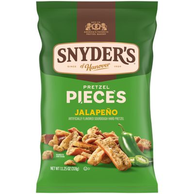 Snyder's of Hanover Jalapeo Flavored Pretzel Pieces, 11.25 Oz
