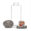 VitaJuwel ViA LUMINOUS | Crystal Water Bottle with Carnelian, Chalcedony & Clear Quartz for Creativity, Clarity & Focus view 2