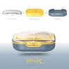 1PC Pill Box, Medicine Organizer for Purse, Daily Vitamin Case 4 Days for Travel, PC+PP Cute Weekly Supplement Capsule Small Container for Pocket, Portable Gummies HolderRusset view 4