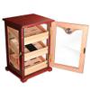 Humidor Mini Cigar Cabinet Cedar Wood Cigar Multi-Layer Cigar Box with humidifier Cigar Display Cabinet view 1