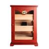 Humidor Mini Cigar Cabinet Cedar Wood Cigar Multi-Layer Cigar Box with humidifier Cigar Display Cabinet view 2