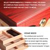 Humidor Mini Cigar Cabinet Cedar Wood Cigar Multi-Layer Cigar Box with humidifier Cigar Display Cabinet view 3