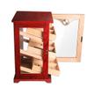 Humidor Mini Cigar Cabinet Cedar Wood Cigar Multi-Layer Cigar Box with humidifier Cigar Display Cabinet view 4