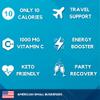 HydroMATE Electrolyte Powder Fruit Punch Hydration Packets Low Sugar 16 Count view 3