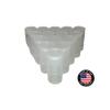 19 Dram Squeeze Pop Top Medium Prescription Vials/Bottle for All Your Pills or Herbs by EVO Plastics-(15 Pieces) (Clear) view 4