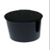 13 Dram Squeeze Pop Top Medium Prescription Vials/Bottle for All Your Pills or Herbs by EVO Plastics-(15 Pieces) (Black) view 2