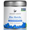 Ancient Choice - Blue Matcha (50 grams) | Butterfly Pea Flower Powder Tea | Medium Grind | Sun-dried in Thailand | Non-GMO | No Plastic | Non-Plastic Packaging | Gourmet Superfood view 1