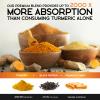 Turmeric Curcumin Supplement 2600mg - 95% Curcuminoids with Organic Turmeric & BioPerine Black Pepper for Best Absorption, Nature's Vegan Joint Support, Non-GMO Tumeric, Bottled in USA - 180 Capsules view 3