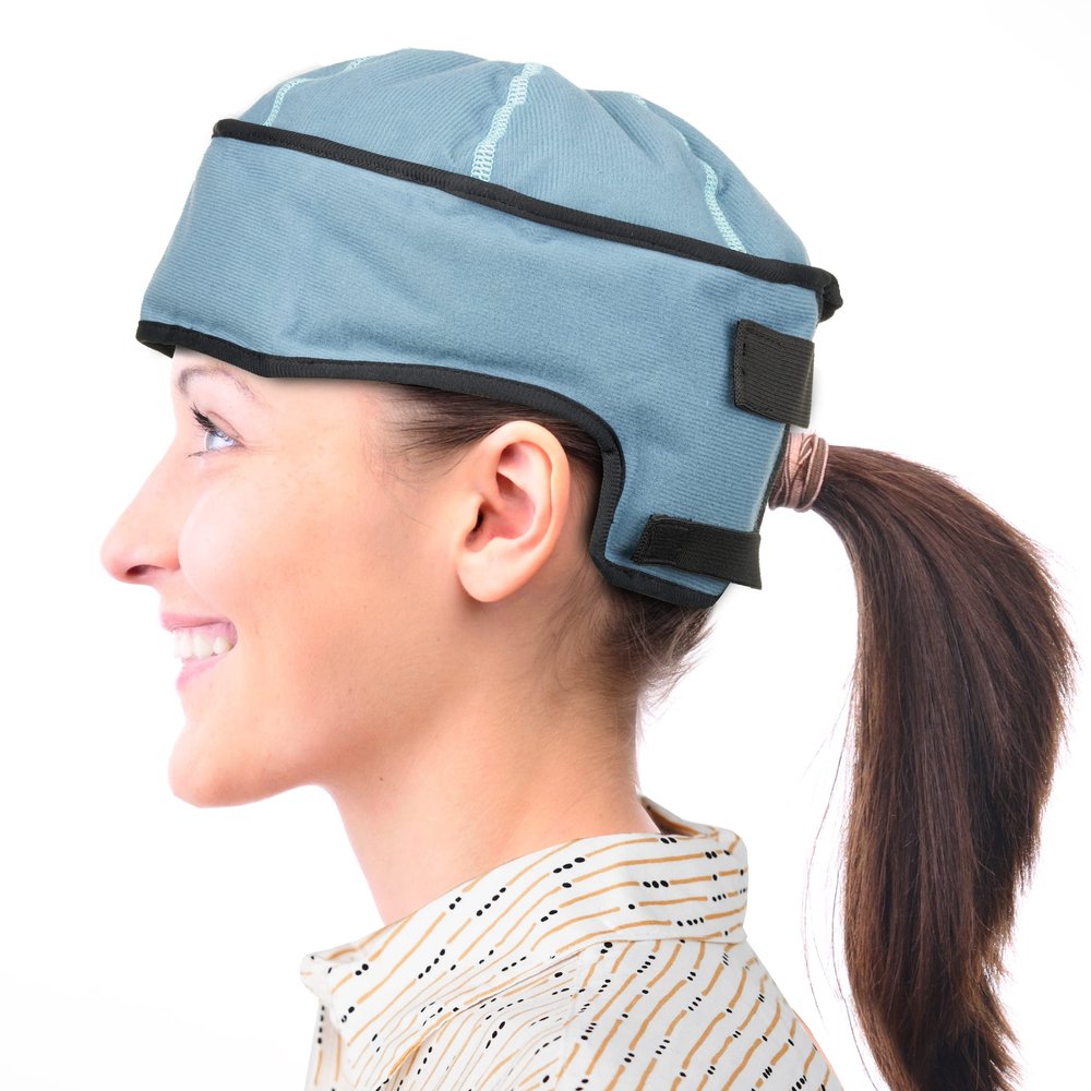Cold Cap for Chemotherapy Patients by NatraCure - Essential for Any Chemo Care Package for Women or Men, Comfort Items Chemo Patients, Chemotherapy Must Haves for Women - 762-NC001- One Size