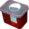 Oakridge 1 Gallon Sharps Container -40 Pack | Rotor Lid | Physician Business Bundle | Full case view 1