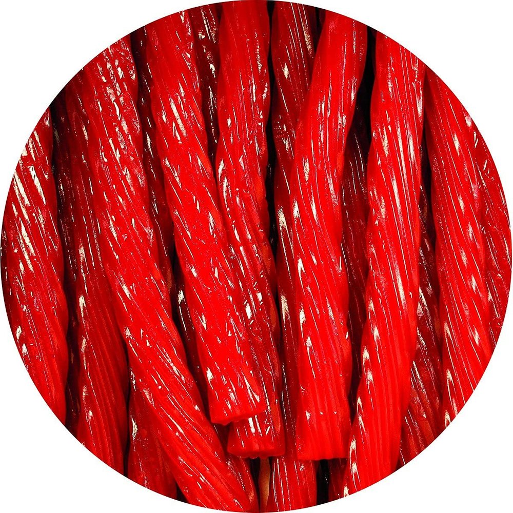 Kenny's Candy Company Jumbo Twist Strawberry 8 oz. Bag