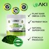 AKI Marine Phytoplankton Powder - Source of Raw Omega-3 EPA Micro Algae Nannochloropsis - Plant Based Proteins, Vitamins for Overall Wellness - Complete Protein Source, Vegan & GMO Free (2oz/57g) view 4