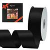 LIUYAXI Black Double Face Satin Ribbon 1-1/2" X 50 Yards, Ribbons Perfect for Crafts, Gift Wrapping, Bow Making and More view 1
