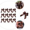 20pcs Craft Bowknot Ribbons Bow Decor for Wrapping Parties and Crafts Polyester Material for Boys and Girls Accessories and Scene Layout view 3